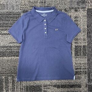 VINEYARD VINES BOYS NAVY BLUE POLO SHIRT SIZE 16